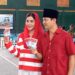 Bupati Trenggalek Bersama Istri Menyalurkan Hak Suara di TPS 02 Surondakan