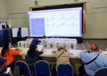KPU Kota Kediri Gelar Rapat Rekapitulasi Hasil Pilkada Ditingkat Kecamatan