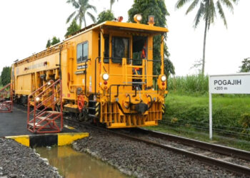 Sempat Diterjang Banjir Hingga Alami Kerusakan, Jalur Kereta Api Stasiun Pohgajih-Kesamben Dapat Dilewati Dengan Kecepatan Normal