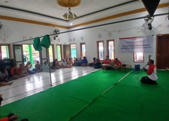 PMI Kabupaten Kediri Gelar Sosialisasi Kebencanaan di Desa Tiron untuk Bangun Masyarakat Tangguh