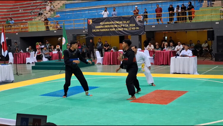 Kejuaraan Pencak Silat Dandim Kediri Cup II Resmi Ditutup