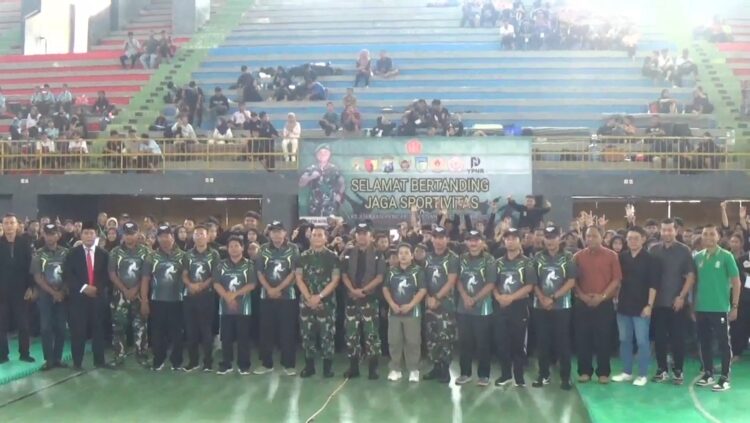 Ribuan Atlet Silat Ikuti Kejuaraan Pencak Silat Dandim Kediri CUP II
