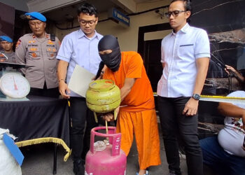 Polisi Tulungagung Tangkap Pria Pengoplos LPG Bersubsidi