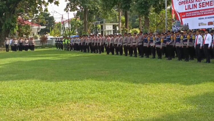 Apel Gelar Pasukan Operasi Lilin Semeru 2024 Untuk Pengamanan Nataru