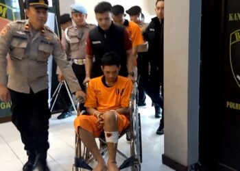 Pengedar Sabu di Trenggalek Ditembak Saat Berikan Perlawanan Kepada Polisi