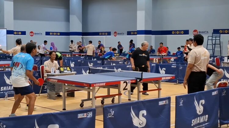 Kediri Gelar Kompetisi Tenis Meja Walikota Cup, M. Gilang Maulana Jadi Magnet Utama