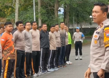 Polres Trenggalek Jalankan Program Penurunan Berat Badan untuk Anggota yang Obesitas