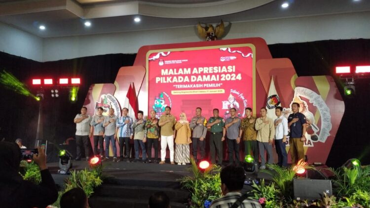 KPU Kabupaten Kediri Gelar Malam Apresiasi Bertajuk Terima Kasih Pemilih