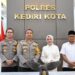Wali Kota Kediri Terpilih Vinanda Prameswati dan Wakilnya Gus Qowim Silaturahmi ke Kapolres Kediri Kota