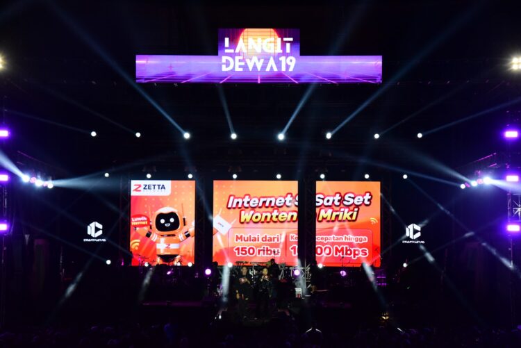 Zetta Dukung Langit Dewa 19 dengan Koneksi Internet Cepat 