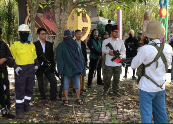 Serunya Bertanding Airsoftgun Dengan Kostum Cosplay