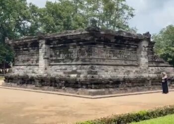 Candi Tegowangi Kediri, Destinasi Sejarah yang Ramai Dikunjungi Saat Libur Panjang