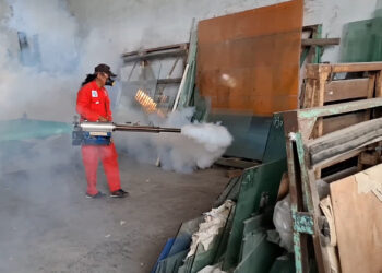 Pemerintah Kota Kediri Lakukan Fogging di Kelurahan Blabak untuk Cegah Penyebaran Chikungunya