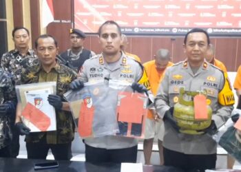 Pelaku Pencurian Tabung Gas LPG di Blitar Ditangkap Sat Reskrim Polres Blitar Kota