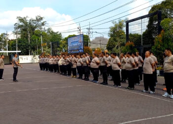 Program Diet Polisi Gendut Polres Trenggalek,Ada Yang Turun 26 Kilogram.