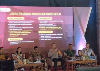 Rembug Kamtibmas Tulungagung, Penyelesaian Konflik Antar Oknum Pesilat Menjadi Fokus Di Tahun 2025