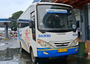 Anggaran Dipangkas, Trayek Rintisan DAMRI Ponorogo-Tulungagung Hanya Dilayani 1 Armada