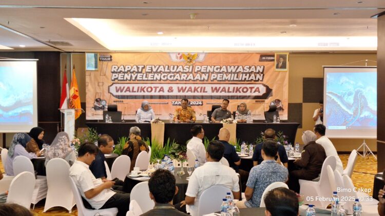 Rapat Evaluasi Pilwali 2024, Bawaslu Kota Kediri Usulkan Penambahan Petugas PPL di TPS