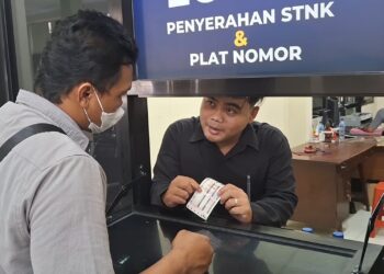 Material STNK Habis, Samsat Tulungagung Terbitkan Notice Pajak Berstempel Sebagai Pengganti STNK Sementara