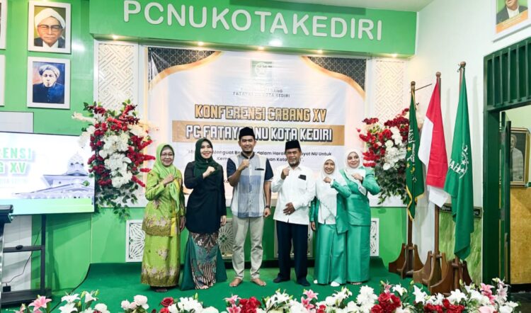 Dewi Nafi’ah kembali terpilih sebagai Ketua PC Fatayat NU Kota Kediri secara aklamasi untuk masa khidmat 2025-2030