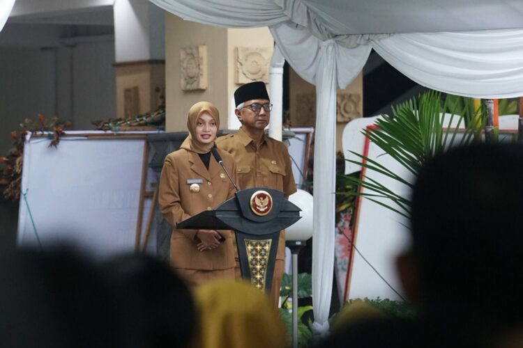 Ini Pesan Mbak Wali Untuk ASN Saat Pimpin Apel Perdana di Balai Kota Kediri