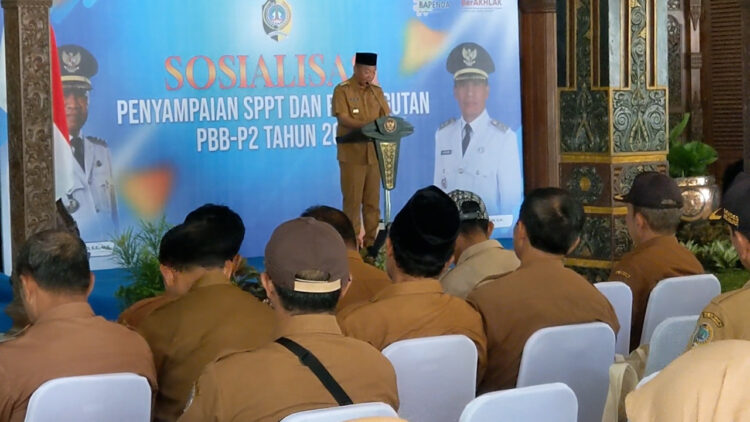 Realisasi Pajak Menurun Bupati Tulungagung Tekankan Optimalisasi PBB-P2 Tahun 2025