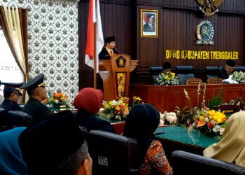 Pidato Perdana Bupati Trenggalek Dalam Paripurna Tekankan Soal Efisiensi