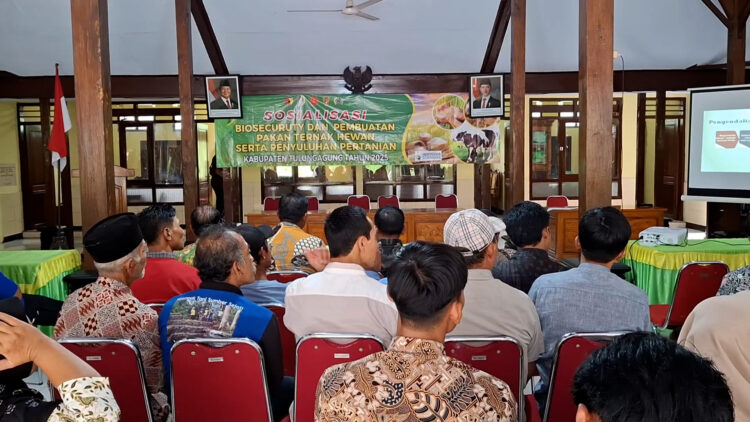 Satgas TMMD Ke 123 Berikan Sosialisasi Bio Security dan Penyuluhan Pertanian