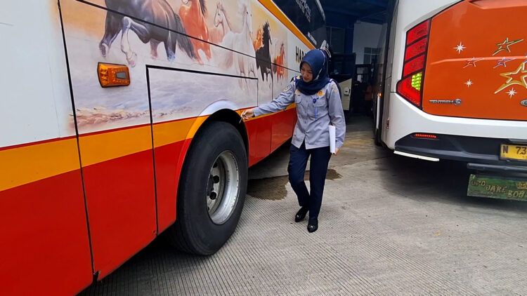 Pemerintah Kota Kediri Periksa Armada Angkutan Lebaran di Terminal Tamanan