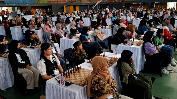 300 Atlet Catur Berlaga di Pra Porprov Jatim 2025 di Kota Kediri