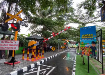 Dirlantas Polda Jatim Apresiasi Taman Lalu Lintas Edukasi di Blitar