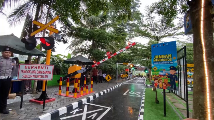 Dirlantas Polda Jatim Apresiasi Taman Lalu Lintas Edukasi di Blitar