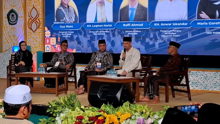 Santri Melek Digital, Raffi Ahmad Hadir Sebagai Utusan Presiden di Halaqah Nasional