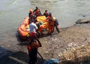 Korban Hanyut di Sungai Brantas Ditemukan Meninggal Dunia di Tulungagung