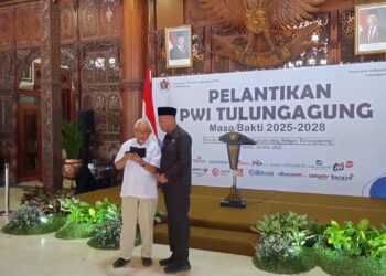 Tampuk Kepemimpinan PWI Tulungagung Kembali Dipimpin Wiwieko Dharmaidiningrum