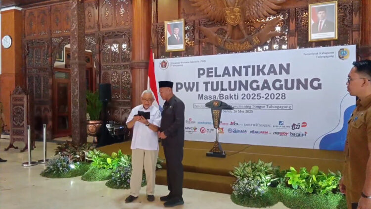 Tampuk Kepemimpinan PWI Tulungagung Kembali Dipimpin Wiwieko Dharmaidiningrum