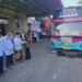 240 Calon Jemaah Haji Kota Kediri Diberangkatkan ke Asrama Haji Sukolilo Surabaya