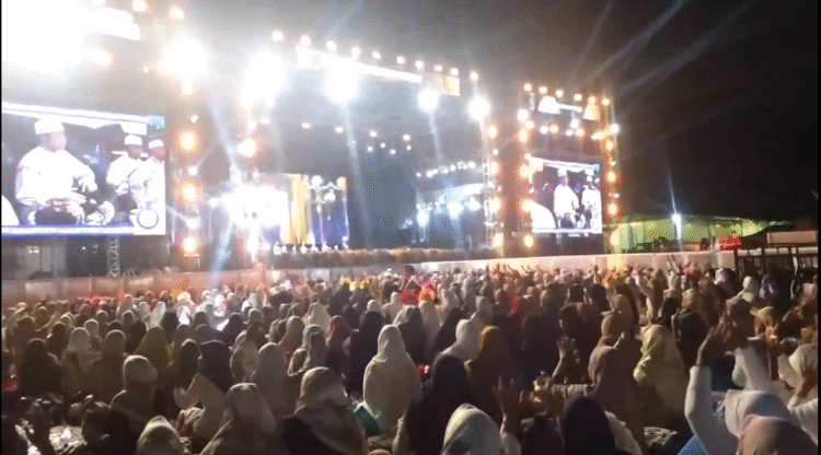 Festival Sabilu Taubah Ke-6 Berlangsung Meriah, Ribuan Jamaah Hadiri Malam Puncak