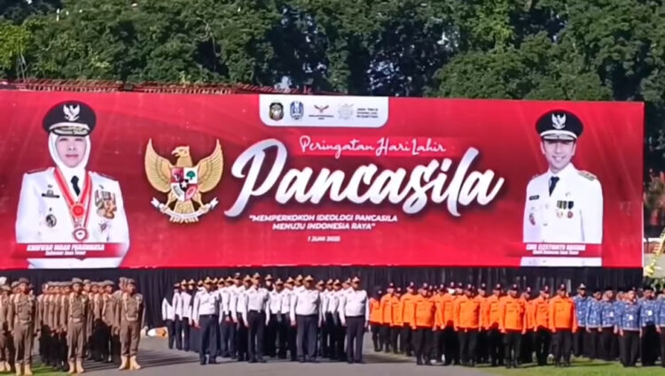 PLT Gubernur Jatim Pimpin Upacara Hari Lahir Pancasila di Kota Blitar
