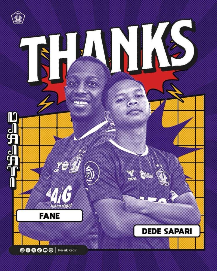 Persik Kediri Lepas 6 Pemain Lagi, Total 10 Pemain Hengkang di Akhir Musim