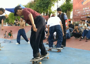 Go Skateboarding Day 2025 di Kediri Berlangsung Meriah