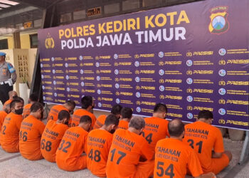 Satresnarkoba Polres Kediri Kota Ungkap 19 Kasus Narkoba 22 Tersangka Diamankan