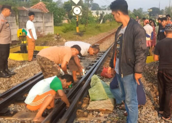 Balita Tewas Tertabrak KA Gajayana di Tulungagung