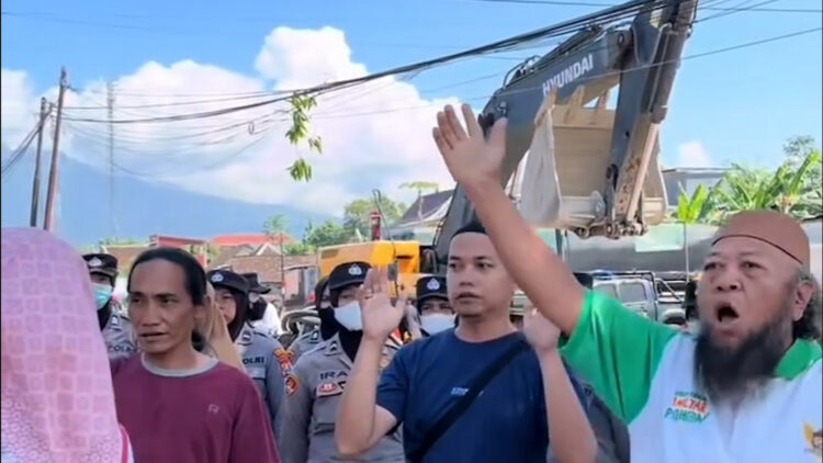 Eksekusi Lahan Tol Kediri–Tulungagung di Dusun Bolawen Berjalan Lancar Meski Ada Penolakan