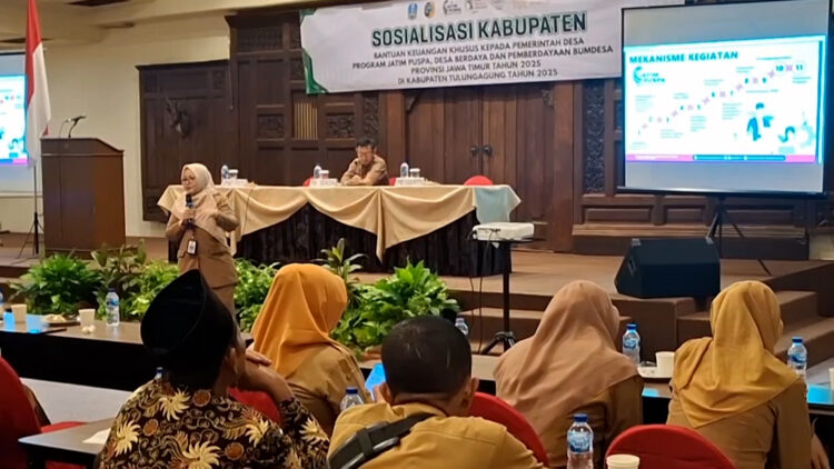 Belasan Desa di Tulungagung Terima Bantuan Keuangan Khusus dari Pemprov Jatim