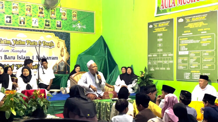Peringati Tahun Baru Islam, Mushola Al-Hijriah Gelar Pengajian dan Santunan Anak Yatim