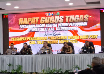Polres Tulungagung Siapkan Ribuan Personel Amankan Pengesahan Warga Baru PSHT 2025