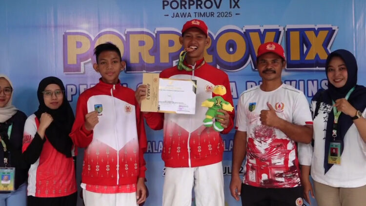Atlet Perkemi Kabupaten Kediri Sumbang Medali Perunggu di Porprov Jatim IX 2025