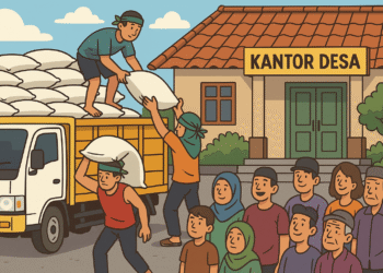 Penyaluran Beras BPNT di Kabupaten Kediri Dimulai Bertahap, Tiga Kecamatan Terima Dropping Awal