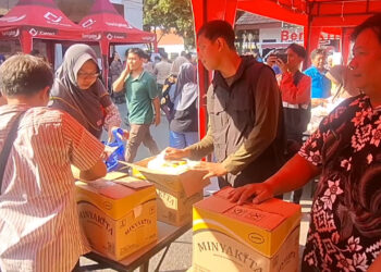 Kejaksaan Negeri Kota Kediri Gelar Pasar Murah Wujud Kepedulian Di Hari Bhakti Adhyaksa Ke-65